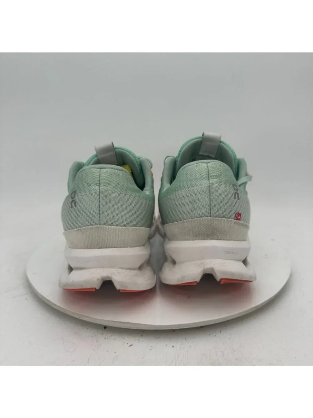 On Cloudsurfer Swiss Engineering Men Size 12 3MD10421071 Creek White Green Shoes